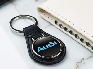 Audi Anello Designer Look Formale Pelle Vigor